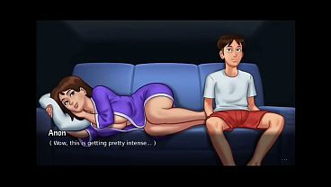 Malam Gelap Godaan Nafsunya [v21.0.0] | Ibu Tiri Gak Noleh, Malah Ngintipin (18+) | Game Anime Montok Panas