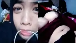 Abg Hijab Montok Toket Gede Colmek Di Ometv