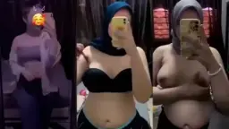 Hijab Montok Goyang Body Depan Cermin, Siap-siap Ngaceng