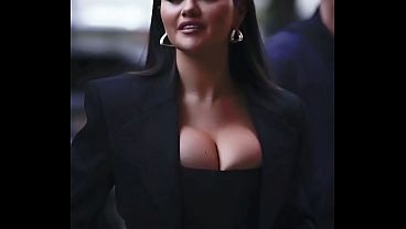 Selena Gomez Ngesot Pake Bokong Montok Hasil Ai, Bikin Ngaceng Abis!