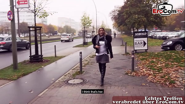 Cewek Turki Jerman Digiring Ke Tempat Kencan Panas Di Jalanan Umum